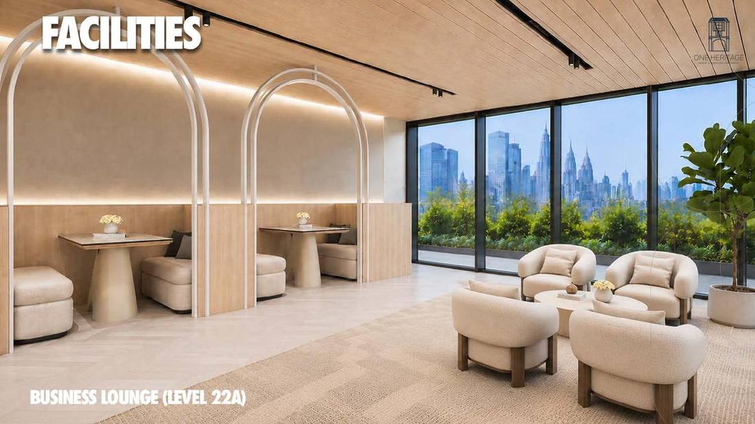 Business lounge, One Heritage JB Level 22A